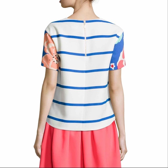 Kate Spade Ramona Floral Shirt Multicolor Size 6 - Picture 2 of 16